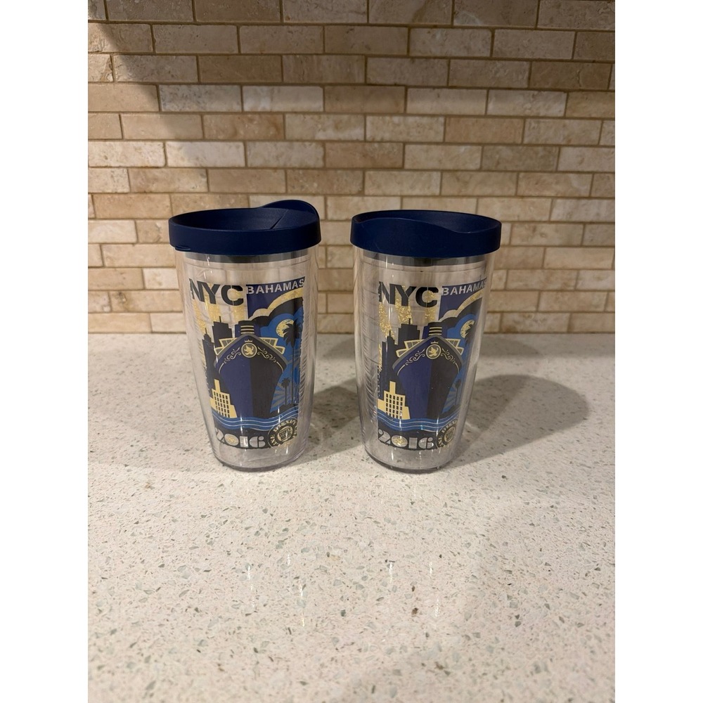 Disney Cruise NYC Bahamas Tervis Mug Bundle 2016